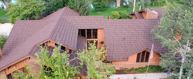 Boral Roofing's steel shingles on house