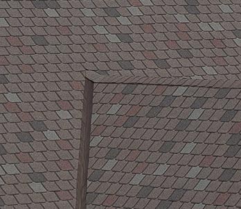 Owens Corning's Berkshire asphalt shingles on roof