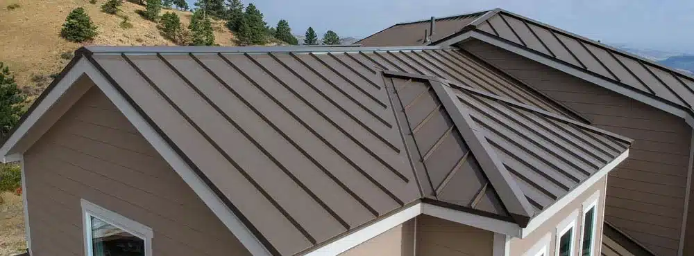 new standing seam metal roof