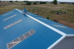 new ribbed barn roof metal