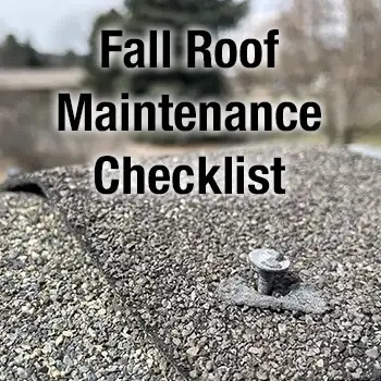 Fall Roof Maintenance Tips – How To Protect Your Roof in the Fall