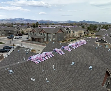 Reroof of Multi-Family Complex in Berthoud, Colorado