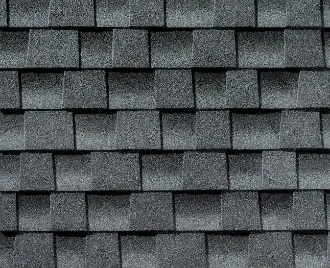 GAF Timberline HDZ shingle sample in pewter gray