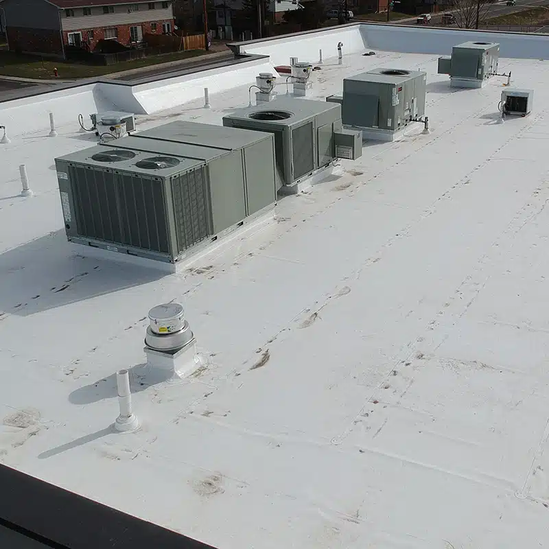 a new pvc roof on restaurant in cheyenne wyoming