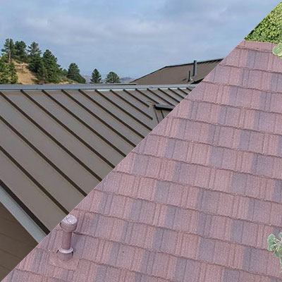 standing seam vs stone-coated steel roof