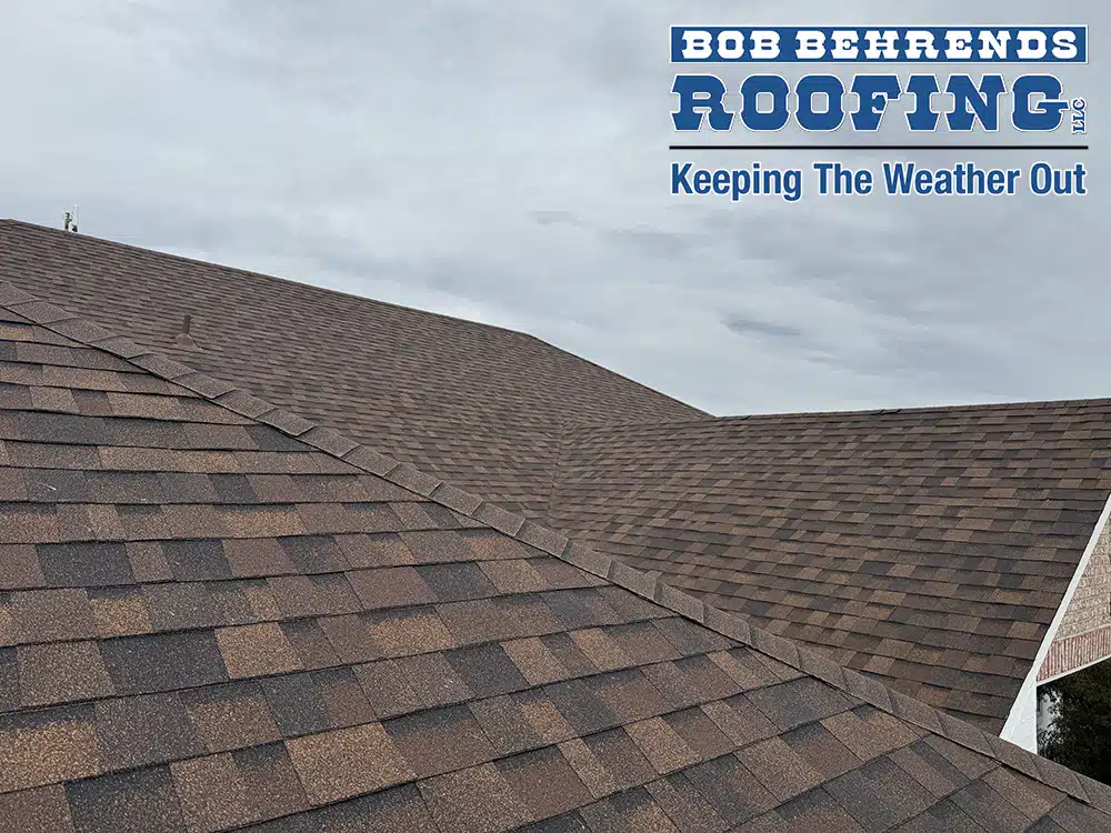 a newly installed shingle roof in Hudson, Colorado